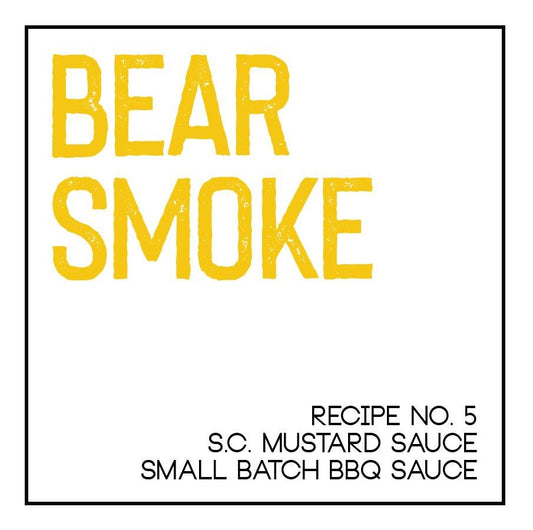 S.C. Mustard Sauce Coming Soon | Bear Smoke BBQ
