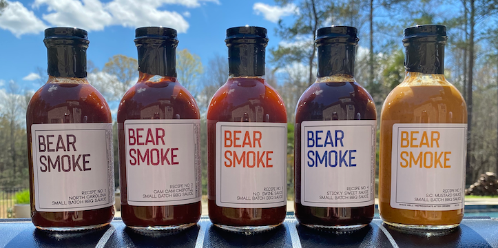 Bear Smoke BBQ, BBQ sauces, best bbq sauces, all natural bbq sauces