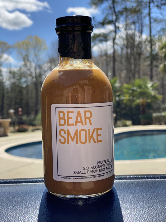 Bear Smoke BBQ Recipe No. 5 - S.C. Mustard Barbecue Sauce - Bear Smoke BBQ